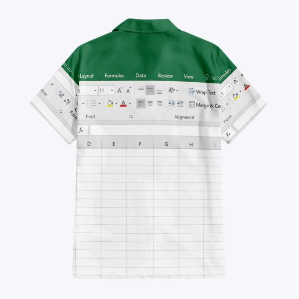 Microsoft Excel Hawaiian Shirt