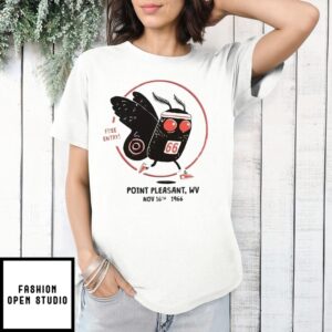 Mothman 5K Point Pleasant Wv Nov 16 1966 Free Entry T-Shirt