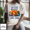 Nba On Tnt Basketball Tv Show 1989 2025 Caricatures T-Shirt