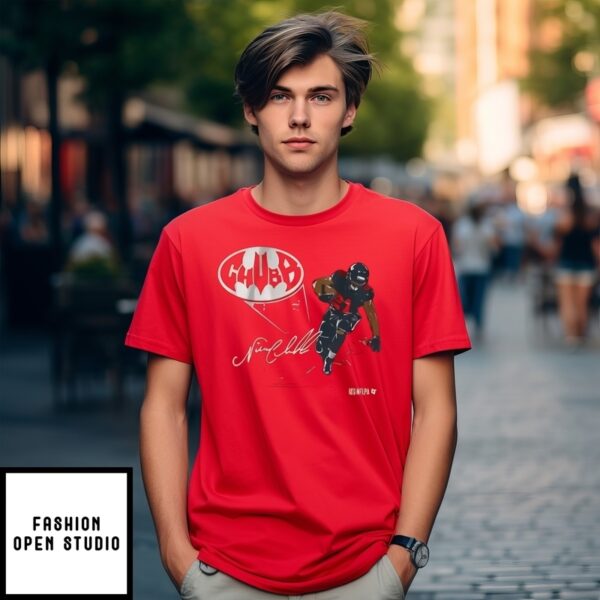Nick Chubb Houston Stiff Arm T-Shirt
