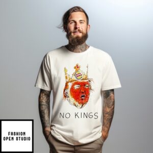 No Kings Donald Trump Bing Bong Paint T-Shirt