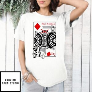 No Kings Playing Card T-Shirt