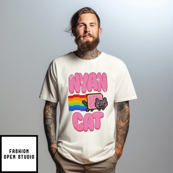 Nyan Cat Logo T-Shirt