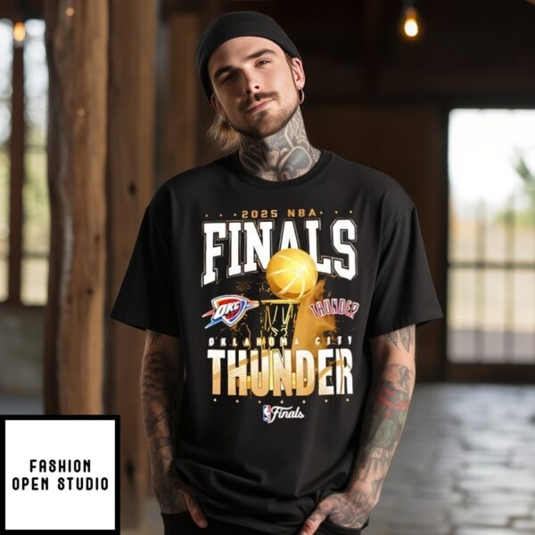 Okc Thunder 2025 Nba Finals Trophy T-Shirt