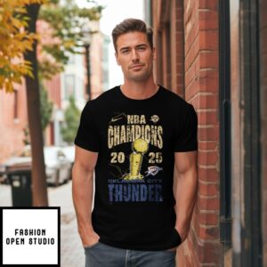 Okc Thunder Nba Champions 2025 All Over Print Unisex T-Shirt