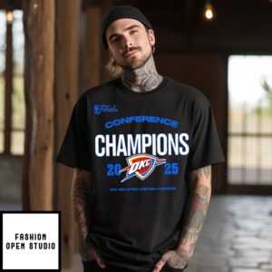Oklahoma City Thunder 2025 Conference Champions T-Shirt