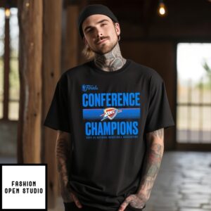 Oklahoma City Thunder 2025 Nba Finals Conference Champions T-Shirt