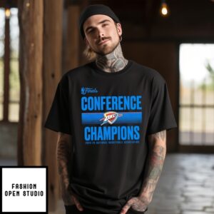 Oklahoma City Thunder 2025 Western Conference Champions T-Shirt