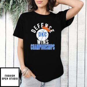 Oklahoma City Thunder Defense Wins Championship T-Shirt