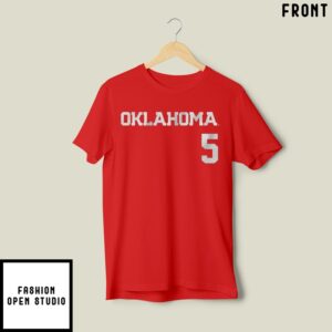 Oklahoma Softball Ella Parker 5 T-Shirt