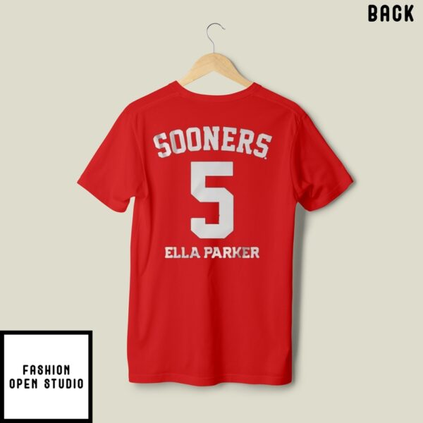 Oklahoma Softball Ella Parker 5 T-Shirt