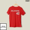 Oklahoma Softball Gabbie Garcia 42 T-Shirt