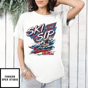 Ole Miss Ski In The Sip T-Shirt