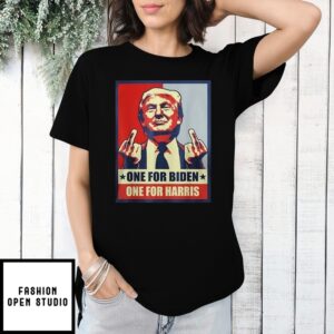 One For Biden One For Harris Black Americans For Trump Are Sick Of This Sh T Too T-Shirt