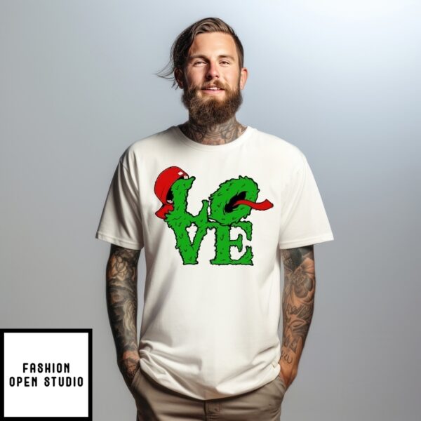 Phillie Phanatic Phan Love Philadelphia Phillies Mascot T-Shirt