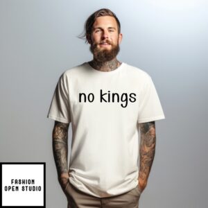 Phoenixmama Wearing No King T-Shirt