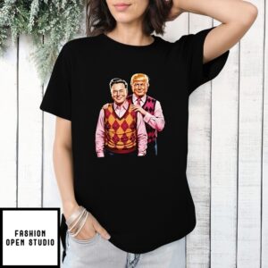 President Donald Trump And Elon Musk Step Brother T-Shirt
