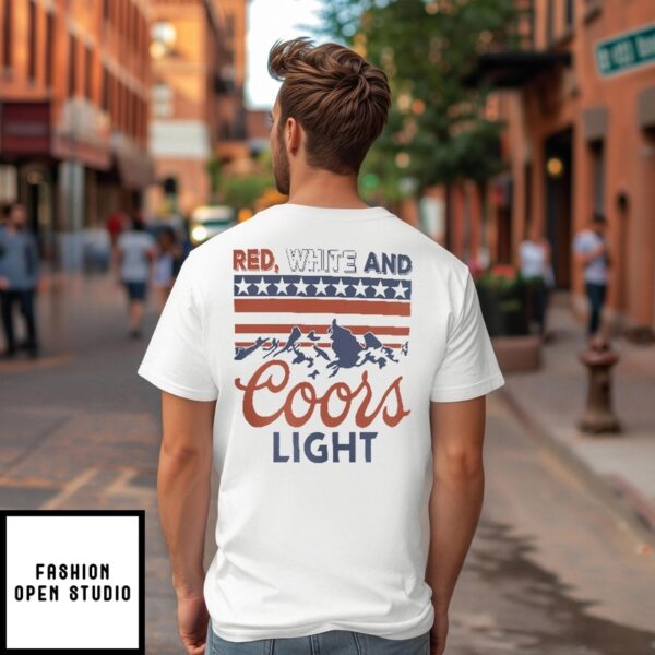 Red White And Coors Light T-Shirt