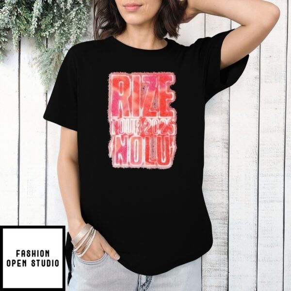 Rize Tour 2025 Nolu Zeus T-Shirts