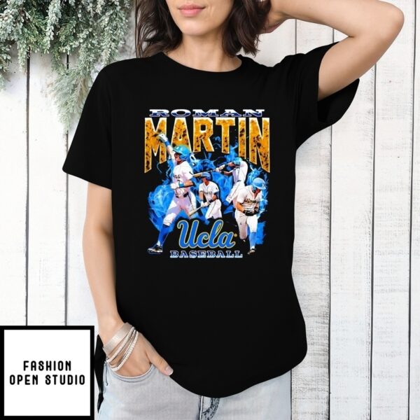 Roman Martin Ucla Bruins Baseball Graphic T-Shirt