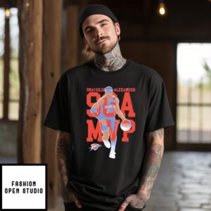 Shai Gilgeous-Alexander 2025 Nba Mvp Okc Thunder T-Shirt