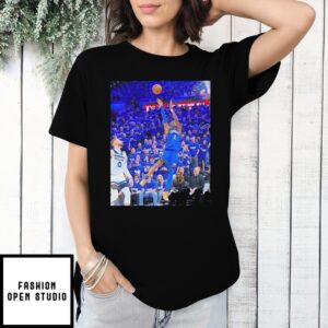 Shai Gilgeous-Alexander Oklahoma City Thunder 2025 Nba Playoffs T-Shirt