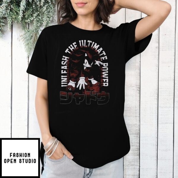 Sonic Shadow The Hedgehog Unleash The Ultimate Tower T-Shirt