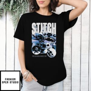 Stitch Collage Meega Nala Kweesta Disney Film T-Shirt