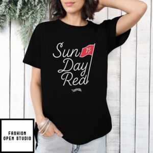 Sun Day Red 15 Bay Flag T-Shirt