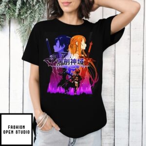Sword Art Online Kirito And Asuna T-Shirt