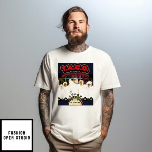 Taco Trump Dancing 2025 Trump Always Chickens Out T-Shirt