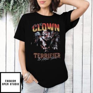 Terrifier Art The Clown Collage T-Shirt