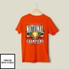 Texas Longhorns Ncaa Softball 2025 National Champs T-Shirt
