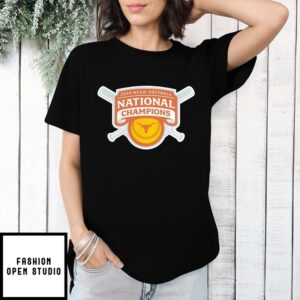 Texas Longhorns Ncaa Softball Women’S College World Series Champions 2025 T-Shirt