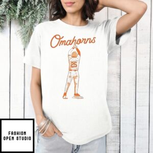 Texas Longhorns Omahorns The Road To Omaha Pose T-Shirt