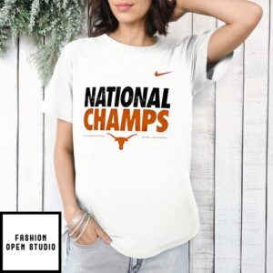 Texas Longhorns Softball National Champions 2025 T-Shirt