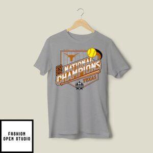 Texas Longhorns Softball National Champs 2025 Wcws T-Shirt