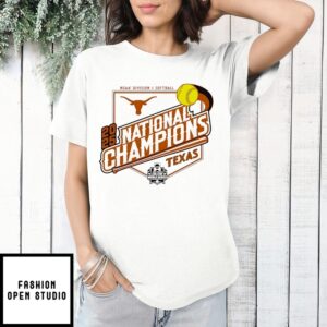 Texas Longhorns Women’S Softball 2025 National Champions T-Shirt