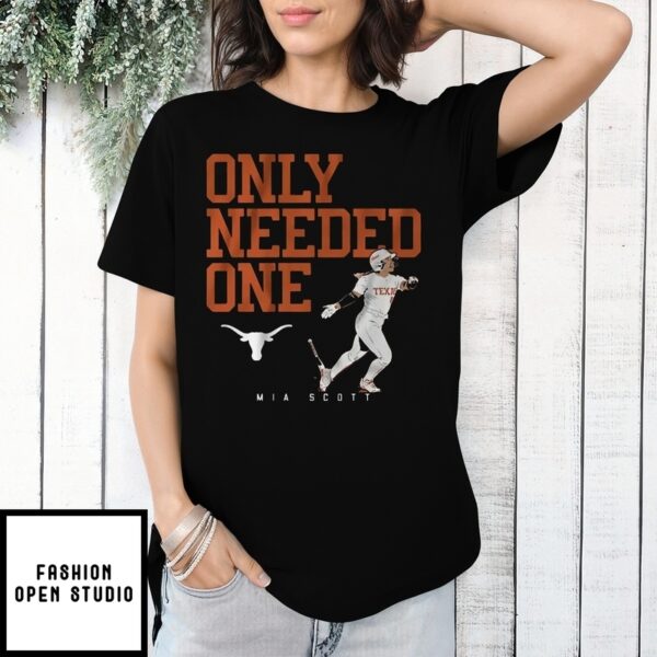 Texas Softball Mia Scott Only Needed One T-Shirt