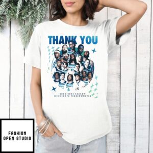 Thank You 2024-2025 Season Minnesota Timberwolves T-Shirt
