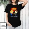 The Don Vs. The Tech Support Trump Vs Musk Cartoon T-Shirt