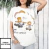 The Simpsons Bart And Maggie Simpson Surfing T-Shirt