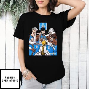 The Thunder Have Brought A Championship To Oklahoma City For The First Time 2025 Nba Champions T-Shirt