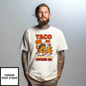 Trump Always Chickens Out Classic 2025 T-Shirt