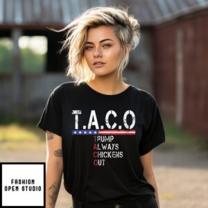 Trump Always Chickens Out Vintage T-Shirt