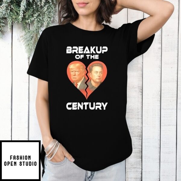 Trump And Elon Breakup Of The Century T-Shirt