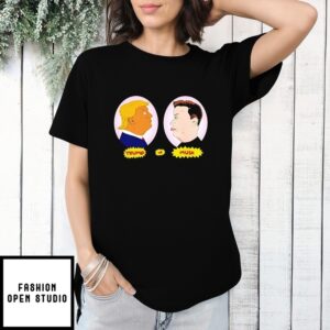 Trump Vs Musk Beavis And Butthead Meme T-Shirt