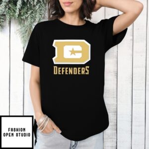 Ufl Dc Defenders Xfl Conference Champions 2025 Logo T-Shirt