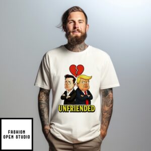 Unfriended Sad Bros Club Bromance Breaks Down Trump Vs Elon T-Shirt