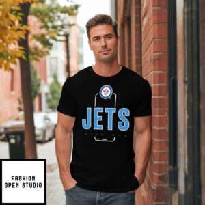 Winnipeg Jets Personalized Name & Number Midfielder T-Shirt
